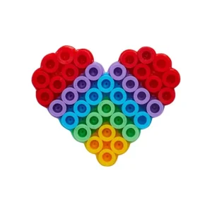 Maxi 400+ Perler + 2 Plader - Gron*hama Discount