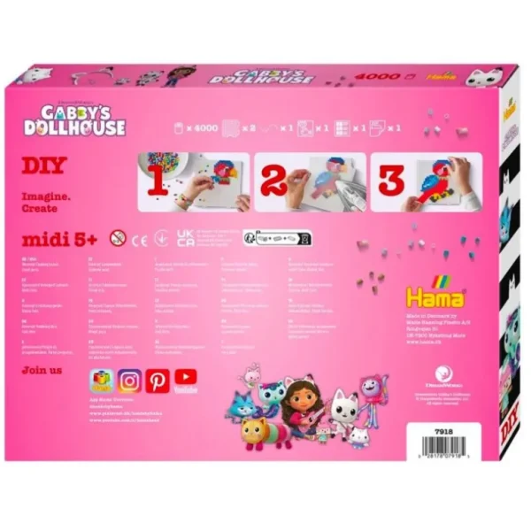 Midi Gaveaeske Gabby'S Dollhouse*hama Hot