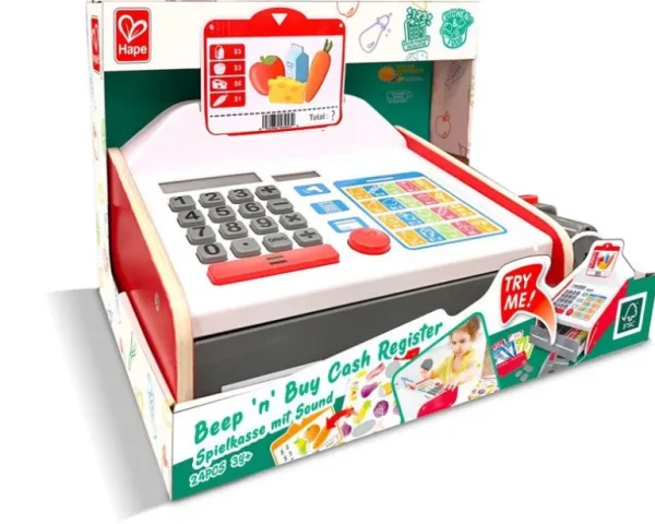 Beep 'N' Buy Cash Register*Hape Best Sale