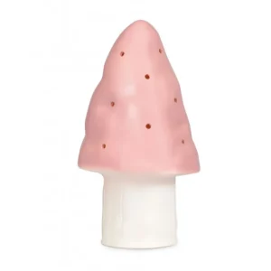 Lampe - Lille Svamp I Lyserod*Heico Sale