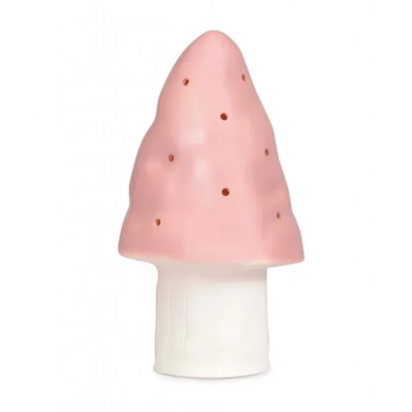 Lampe - Lille Svamp I Lyserod*Heico Sale
