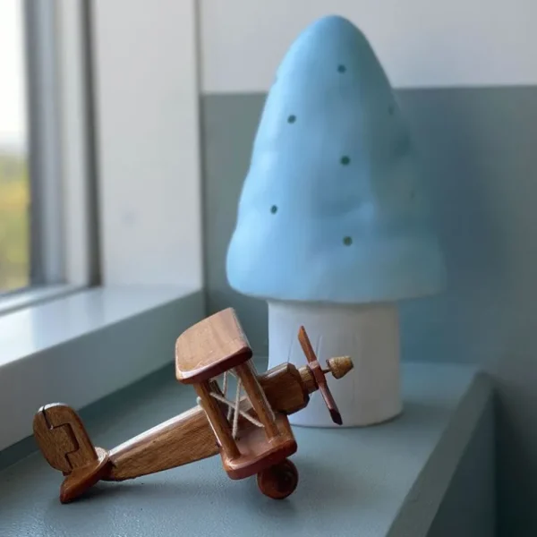 Lampe - Lille Svamp I Bla*Heico Online