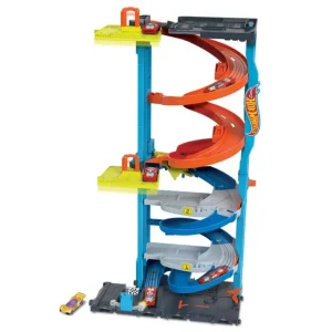 City Transforming Race Tower*Hot wheels Hot