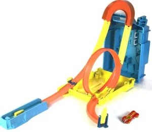Track Builder Fuel Can Stunt Box*Hot wheels Outlet