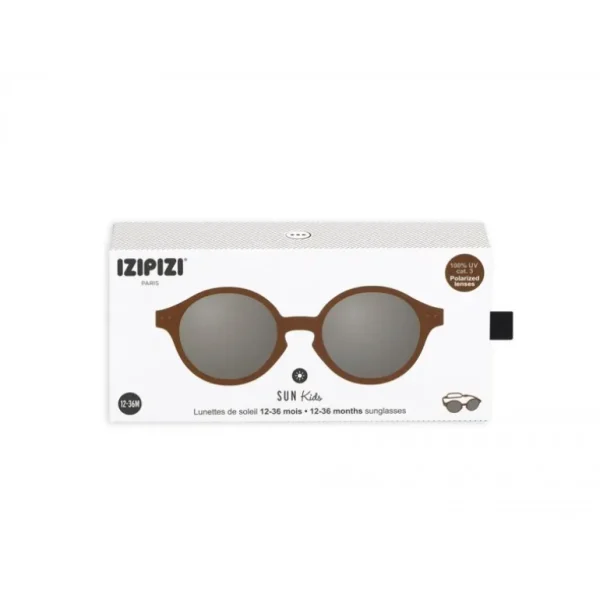 Kids Solbrille, Chocolate*Izipizi Outlet