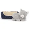 Play, Napping Nipper, Kat 10Cm.*Jellycat New