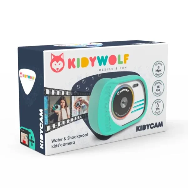 Kidycam Digitalkamera, Cyan*Kidywolf Online