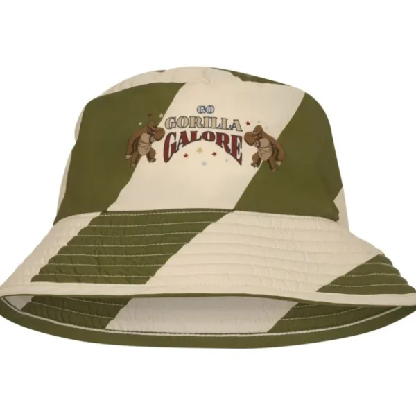 Konges Slojd Asnou Bucket Hat Str. 5-8 Ar, Gorilla*Konges Sløjd Outlet