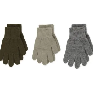 Konges Slojd Filla Handsker 9-12Ar, Dried Sage*Konges sløjd Outlet
