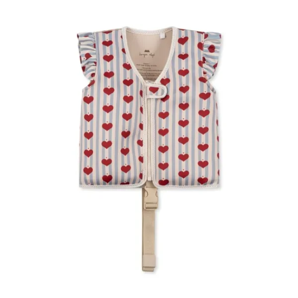 Konges Slojd Float Vest 2-4 Ar, Amour Blue Stripe*Konges Sløjd Clearance