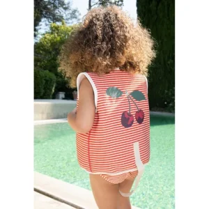 Konges Slojd Float Vest Str.1-2 Ar, Glitter Stripe*Konges Sløjd Fashion