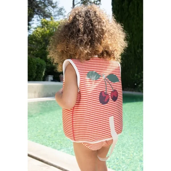 Konges Slojd Float Vest Str.1-2 Ar, Glitter Stripe*Konges Sløjd Fashion
