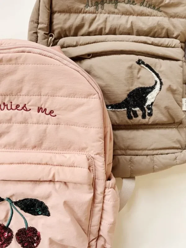 Konges Slojd Juno Quilted Backpack, Cherry*Konges sløjd Fashion