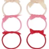 Konges Slojd 6Pk Hårelastikker M.Slojfe, Rose*Konges sløjd Outlet