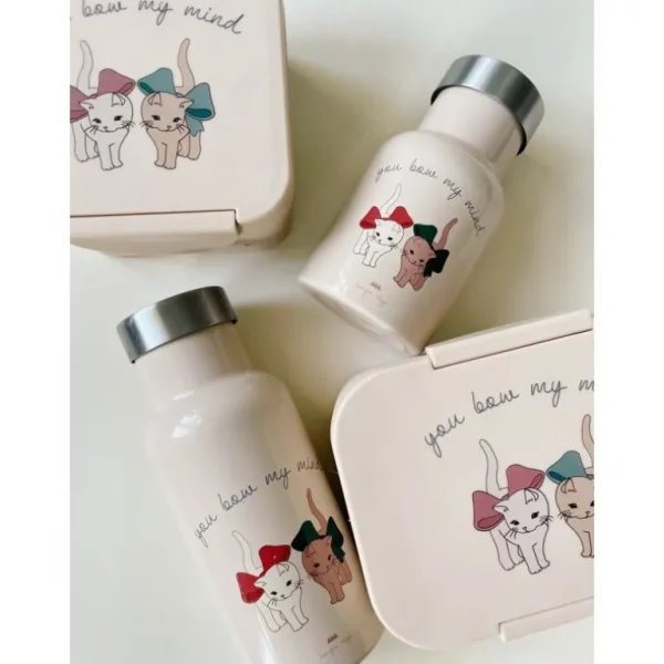 Konges Slojd Thermo Drikkedunk, Bow Kitty*Konges sløjd Sale