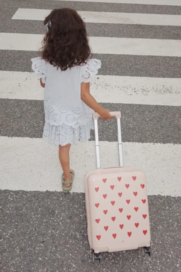 Konges Slojd Travel Suitcase, Hearts*Konges sløjd Store