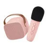 Bluetooth Hojtaler Og Mikrofon, Rose*Lalarma Hot
