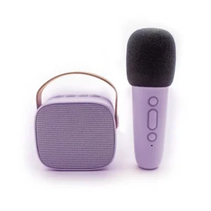 Bluetooth Hojtaler Og Mikrofon, Lilla*Lalarma Shop