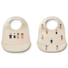 Tilda 2Pk Silikone Hagesmaekke, Kids/Sandy*Liewood Flash Sale