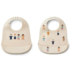 Tilda 2Pk Silikone Hagesmaekke, Kids/Sandy*Liewood Flash Sale