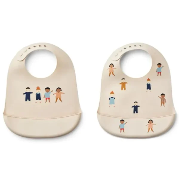 Tilda 2Pk Silikone Hagesmaekke, Kids/Sandy*Liewood Flash Sale