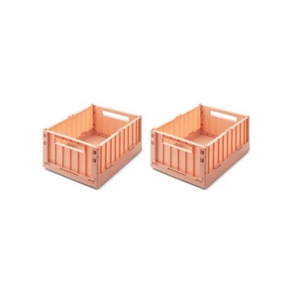 Weston 2Pk Opbevaringskasser M.Lag, Small/Tuscany Rose*Liewood Outlet