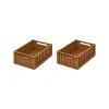 Weston 1Stk Opbevaringskasser, Small/Golden Caramel*Liewood Hot