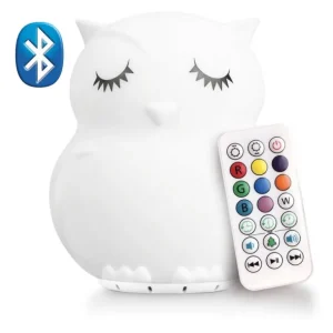 Natlampe M. Bluetooth, Ugle*Lumipets Shop