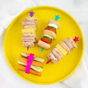 7Stk Madpinde, Regnbue*Lunch Punch Flash Sale