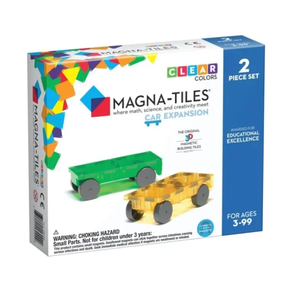 Biler Udvidelsessaet, 2Stk*Magna-Tiles New