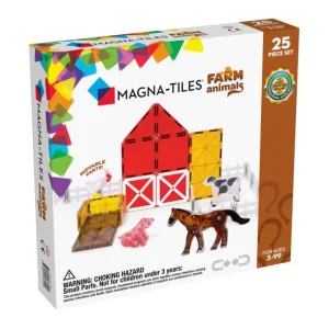 Bondegardsdyr, 25 Dele*Magna-Tiles Discount