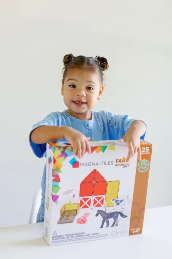 Bondegardsdyr, 25 Dele*Magna-Tiles Discount