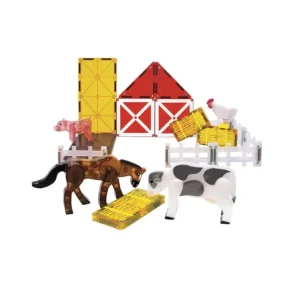 Bondegardsdyr, 25 Dele*Magna-Tiles Discount
