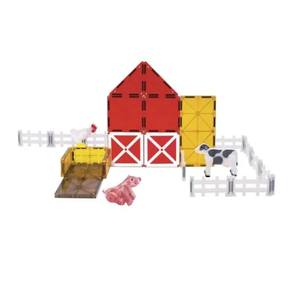 Bondegardsdyr, 25 Dele*Magna-Tiles Discount