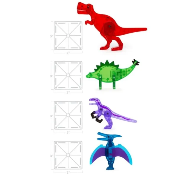 Dino World, 40 Dele*Magna-Tiles Flash Sale