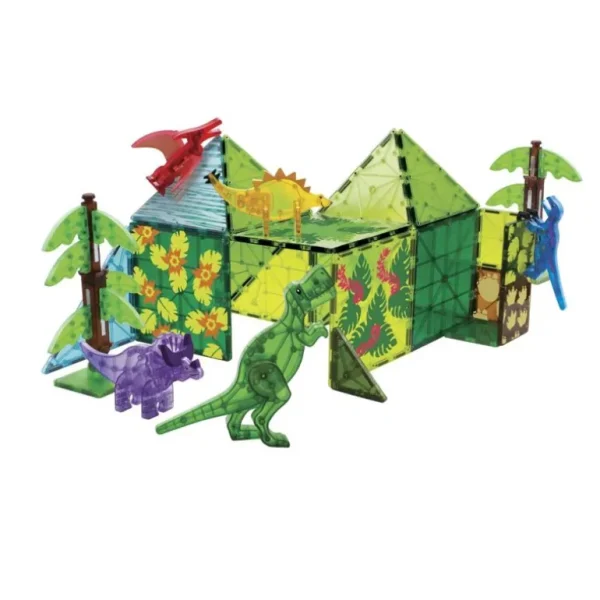 Dino World Xl, 50 Dele*Magna-Tiles Cheap