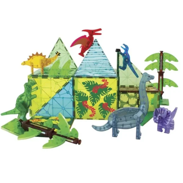 Dino World Xl, 50 Dele*Magna-Tiles Cheap