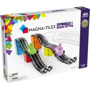 Downhill Duo Saet, 40 Dele*Magna-Tiles Hot