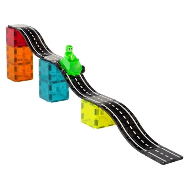 Downhill Duo Saet, 40 Dele*Magna-Tiles Hot