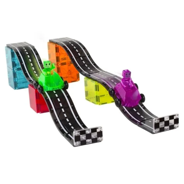 Downhill Duo Saet, 40 Dele*Magna-Tiles Hot