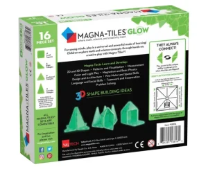 Glow In The Dark, 16 Dele*Magna-Tiles Clearance