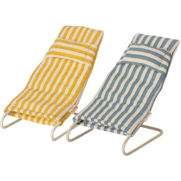 Beach Chair Set, Mouse 11-1407-00*Maileg Hot
