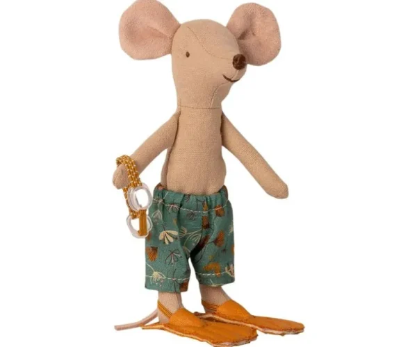 Beach Mice, Big Brother In Cabin De Plage 16-1732-01*Maileg Sale