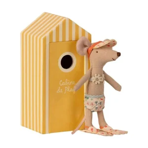 Beach Mice, Big Sister In Cabin De Plage 16-1731-01*Maileg Cheap