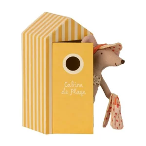 Beach Mice, Big Sister In Cabin De Plage 16-1731-01*Maileg Cheap