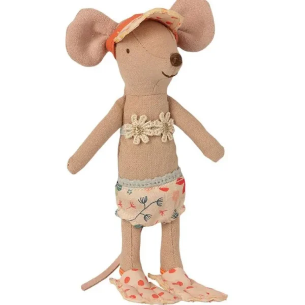Beach Mice, Big Sister In Cabin De Plage 16-1731-01*Maileg Cheap