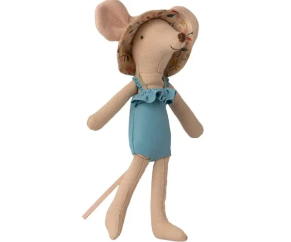 Beach Mice, Mum In Cabin De Plage 16-1741-01*Maileg Store