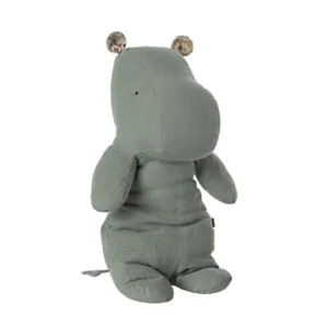 Safari Friends, Flodhest, Medium - Gron*Maileg Cheap