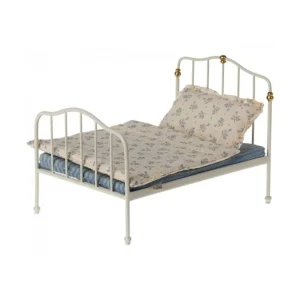 Seng Til Mus, Rahvid Bed Mouse Off White*Maileg Store