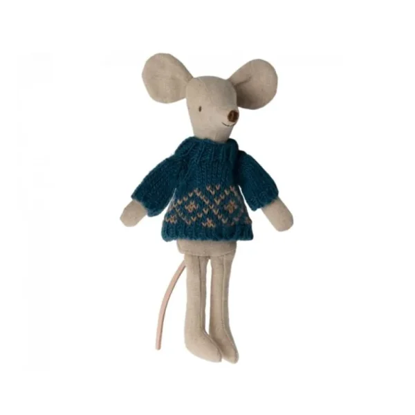 Strikket Sweater, Far Mus*Maileg Clearance
